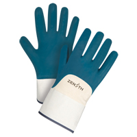 Gants &agrave; poignet de s&eacute;curit&eacute; de poids lourd, 10/T-Grand, R&ecirc;vetement Nitrile, Enveloppe en Coton Groupe Belzile Dickner
