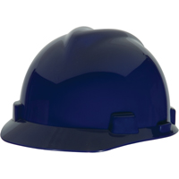 CASQUE SECURITE PROTECTION EN V BLEU SUSP FAST-T, Suspension Rochet, Bleu marine SAP390 | Dickner Inc