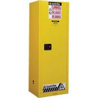 Armoire de s&eacute;curit&eacute; pour produits inflammables EX Slimline Sure-Grip , 22 gal., 1 Porte(s), 23,25" La x 65" h x 18" p Groupe Belzile Dickner