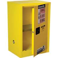 Armoire de s&eacute;curit&eacute; compacte pour produits inflammables EX Sure-Grip, 12 gal., 1 Porte(s), 23,25" La x 35" h x 18" p Groupe Belzile Dickner