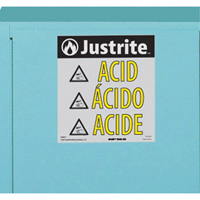 Armoires de s&eacute;curit&eacute; pour acides & produits corrosifs avec doublure ChemCor, 22 gal., 35" x 35" x 22" Groupe Belzile Dickner