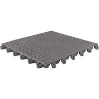 Tapis ErgoDeck Soft No 566, PVC, 1-1/2' la c, 1-1/2' lo, 7/8" &eacute;paisseur, Charbon Groupe Belzile Dickner