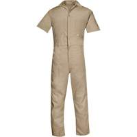 Short Sleeved Coveralls, Men's, Tan, Size Small Groupe Belzile Dickner