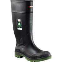 Bottes industrielles tout temps Enduro, Caoutchouc, Embout Acier, Pointure 8, Semelle R&eacute;sistant aux perforations Groupe Belzile Dickner