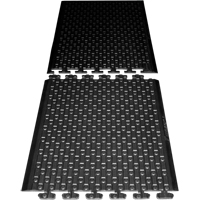 Tapis Rejuvenator Connect No 502, Polyur&eacute;thane, 3' la c, 3' lo, 5/8" &eacute;paisseur, Noir Groupe Belzile Dickner