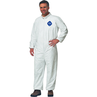 Coveralls, Medium, White, Tyvek&reg; 400 Groupe Belzile Dickner