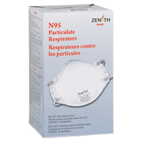 Particulate Respirators, N95, NIOSH Certified, Medium/Large Groupe Belzile Dickner