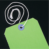 Options de finition pour &eacute;tiquettes - cordons d'attache Groupe Belzile Dickner