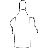 Apron, Tyvek&reg; 400, White, 28" W x 36" L Groupe Belzile Dickner