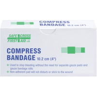 Compress (Pressure) Bandages, 4" L x 4" W Groupe Belzile Dickner