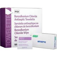 Lingettes antiseptiques au chlorure de benzalkonium, Serviette, Antiseptique SAY432 | Dickner Inc