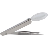 Splinter Forceps With Magnifier Groupe Belzile Dickner