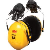 Peltor Optime 98 Series Earmuffs, Cap Mount, 23 NRR dB Groupe Belzile Dickner