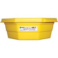 Plateaux Drums-Up Jr, 22,75" lo x 22,75" la x 7,5" h, Cap. de d&eacute;versement 7,5 gal. US Groupe Belzile Dickner