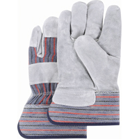 Premium Quality Fitters Gloves, Large, Split Cowhide Palm, Cotton Inner Lining Groupe Belzile Dickner