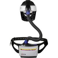 Trousse industrielle lourde pour APR motoris&eacute; TR-600 de Versaflo, Capuchon & visi&egrave;re, Pile Lithium-ion Groupe Belzile Dickner