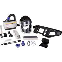 Trousse industrielle lourde pour APR motoris&eacute; TR-600 de Versaflo, Capuchon & visi&egrave;re, Pile Lithium-ion Groupe Belzile Dickner