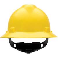 Casques de s&eacute;curit&eacute; &agrave; bordure compl&egrave;te V-Gard, R&eacute;pond aux normes CSA type 1, Suspension Rochet, Non ventil&eacute; Groupe Belzile Dickner