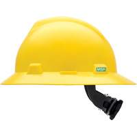 Casques de s&eacute;curit&eacute; &agrave; bordure compl&egrave;te V-Gard, R&eacute;pond aux normes CSA type 1, Suspension Rochet, Non ventil&eacute; Groupe Belzile Dickner