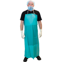 PVC Aprons, PVC, Green, 36" W x 50" L Groupe Belzile Dickner