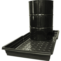 Planchers pour barils, 30,5" lo x 57" la x 6" h, Cap. de d&eacute;versement 33 gal. US Groupe Belzile Dickner