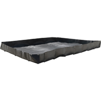 Economy Berms, 119 gal. Capacity, 4' W x 4' L x 12" H, L-Bracket Groupe Belzile Dickner