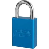 American Lock&reg; Safety Padlocks, Blue, Keyed Alike, Aluminum, 1-1/2" Width Groupe Belzile Dickner