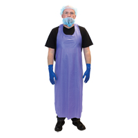 Vinyl Aprons, Vinyl, Blue, 35" W x 45" L Groupe Belzile Dickner