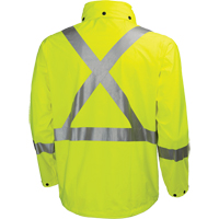 Veste imperm&eacute;able Narvik , Polyester, Jaune lime haute visibilit&eacute;, Petit Groupe Belzile Dickner