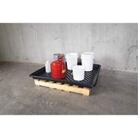 Ultra-Utility Trays&reg;, 36" L x 36" W x 4.75" H, 27 US gal. Spill Capacity Groupe Belzile Dickner