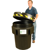 Baril de r&eacute;cup&eacute;ration Ultra-Recycled Overpack, 95 gal., Stationnaire Groupe Belzile Dickner