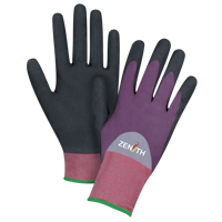 Gants enduits de premi&egrave;re qualit&eacute; ZX-2, 11/2T-Grand, R&ecirc;vetement Nitrile/Mousse de nitrile, Calibre 18, Enveloppe en Nylon Groupe Belzile Dickner