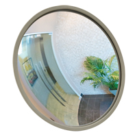 Convex Mirror with Bracket, Indoor/Outdoor, 12" Diameter Groupe Belzile Dickner