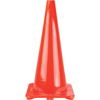 C&ocirc;nes de signalisation, 28", Orange Groupe Belzile Dickner