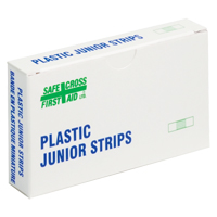Bandages en bandes Juniors, Rectangulaire/carr&eacute;e, 1-1/2", Plastique, Non st&eacute;rile Groupe Belzile Dickner