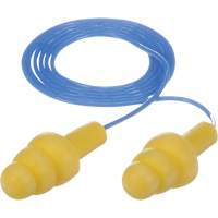 E-A-R Ultrafit Premolded Earplugs, Corded, Bulk - Polybag, 25 dB NRR, One-Size Groupe Belzile Dickner