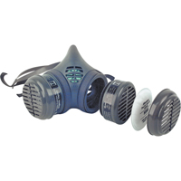 Respirateur &agrave; demi-masque assembl&eacute; de la s&eacute;rie 8000, &eacute;lastom&egrave;re/Thermoplastique, Moyen Groupe Belzile Dickner