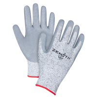 Gants &eacute;lastiques sans coutures r&eacute;sistants &agrave; la coupe, Taille Petit/7, Calibre 13, Rev&ecirc;tement Nitrile, Enveloppe en PEHP, ANSI/ISEA 105 niveau 2/EN 388 niveau 3 Groupe Belzile Dickner