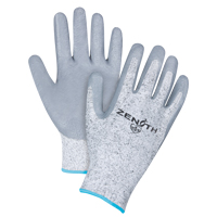 Gants &eacute;lastiques sans coutures r&eacute;sistants &agrave; la coupe, Taille T-Grand/10, Calibre 13, Rev&ecirc;tement Nitrile, Enveloppe en PEHP, ANSI/ISEA 105 niveau 2/EN 388 niveau 3 Groupe Belzile Dickner