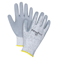 Gants &eacute;lastiques sans coutures r&eacute;sistants &agrave; la coupe, Taille 2T-Grand/11, Calibre 13, Rev&ecirc;tement Nitrile, Enveloppe en PEHP, ANSI/ISEA 105 niveau 2/EN 388 niveau 3 Groupe Belzile Dickner