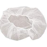 Bonnets bouffants non tiss&eacute;s, Polypropyl&egrave;ne, 18", Blanc Groupe Belzile Dickner