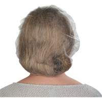 Bonnets bouffants non tiss&eacute;s, Polypropyl&egrave;ne, 21"/Grand, Blanc Groupe Belzile Dickner