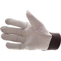 Gants antivibrations Air Glove, Taille Moyen, Paume Cuir perl&eacute; Groupe Belzile Dickner