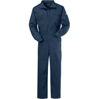 Classic Welding Coveralls, Size 38, Navy Blue, 11.2 cal/cm² Groupe Belzile Dickner