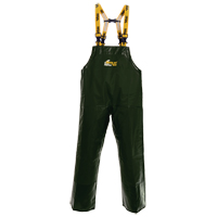 Pantalons à bavette Bristol Bay, Grand, Polyester/PVC, Gris SEE820 | Dickner Inc