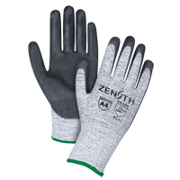 Gants &eacute;lastiques sans coutures r&eacute;sistants &agrave; la coupe, Taille Moyen/8, Calibre 13, Rev&ecirc;tement Polyur&eacute;thane, Enveloppe en PEHP, ANSI/ISEA 105 niveau 4/EN 388 niveau 5 Groupe Belzile Dickner