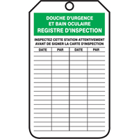 Inspection Tags, Cardstock, 3-1/8" W x 5-7/8" H, French Groupe Belzile Dickner