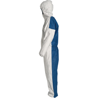 Hooded Coveralls, 4X-Large, Blue/White, Tyvek&reg; 400 D Groupe Belzile Dickner