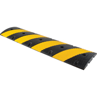 Speed Bump, Rubber, 4' L x 11-3/4" W x 2" H Groupe Belzile Dickner
