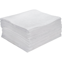 Premium Meltblown Sorbent Pads, Oil Only, 15" x 18", 15 gal. Absorbancy Groupe Belzile Dickner